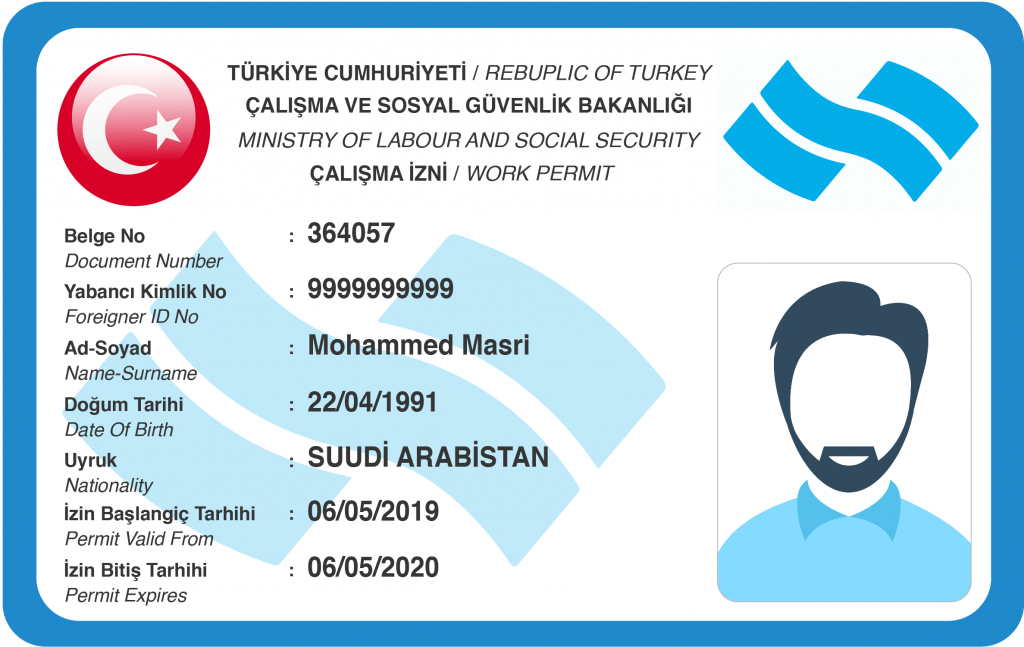 Turkish Work Permit while Employed in a Company